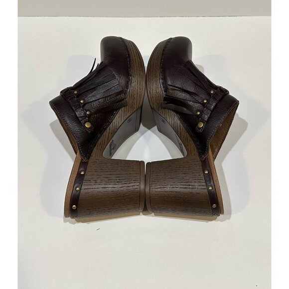 Dansko Deni Mule Clog Fringe Studded Women's Size 41 - Picture 5 of 11